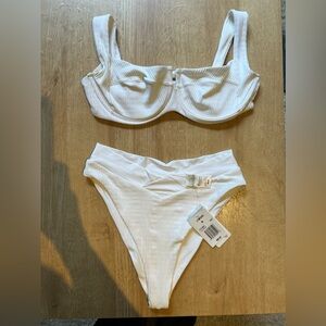 L*space Swim Camellia Top and Court Bottom